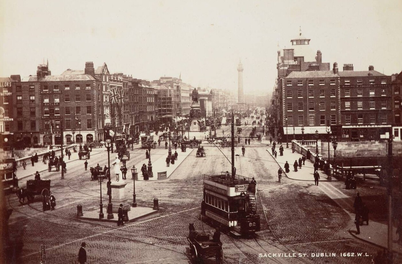 #22 Sackville Street, Dublin, Northern Ireland, 1880s.