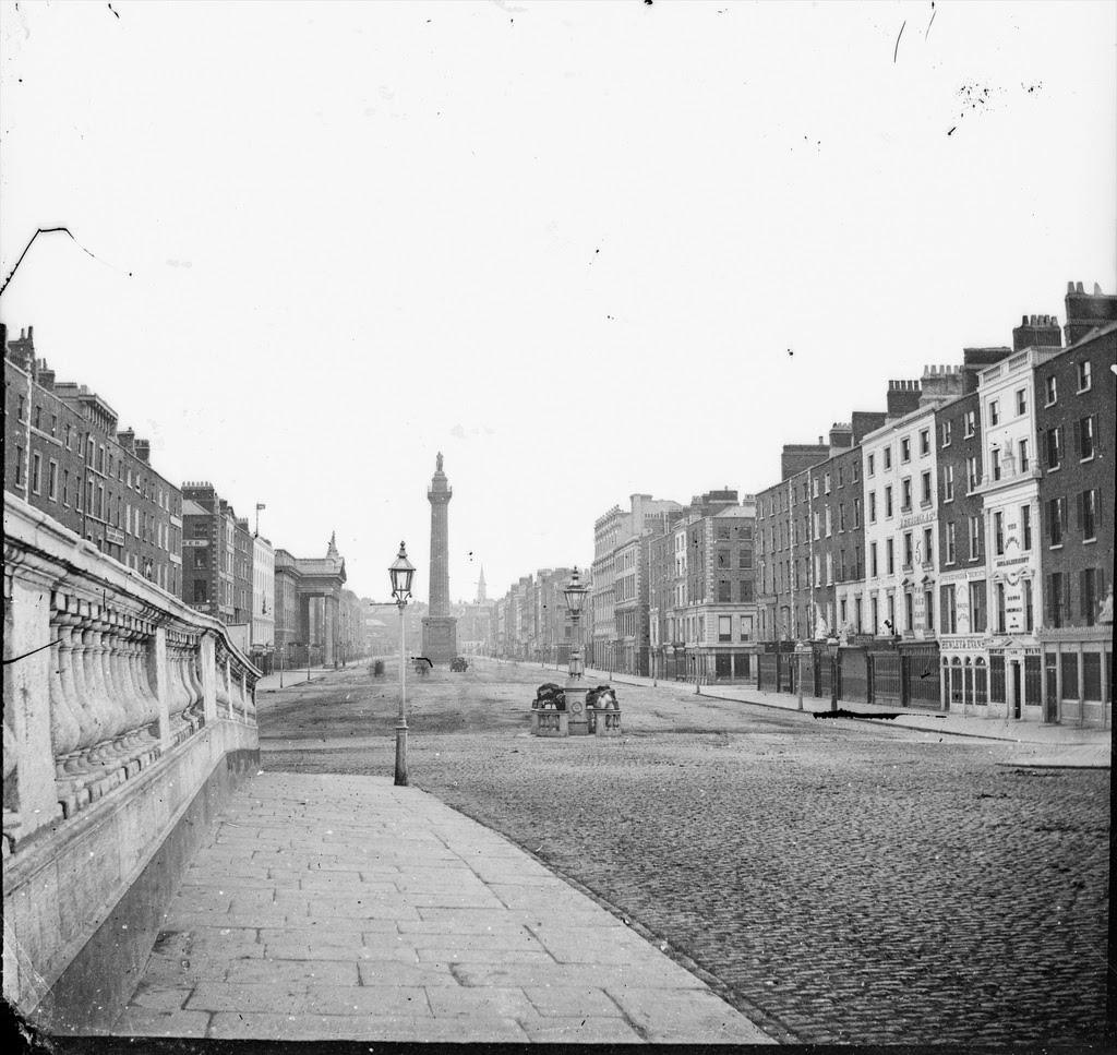#3 Sackville Street from Carlisle Bridge, 1880s