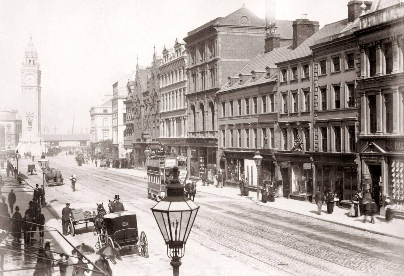 #33 High Street, Belfast, Northern Ireland, 1890.
