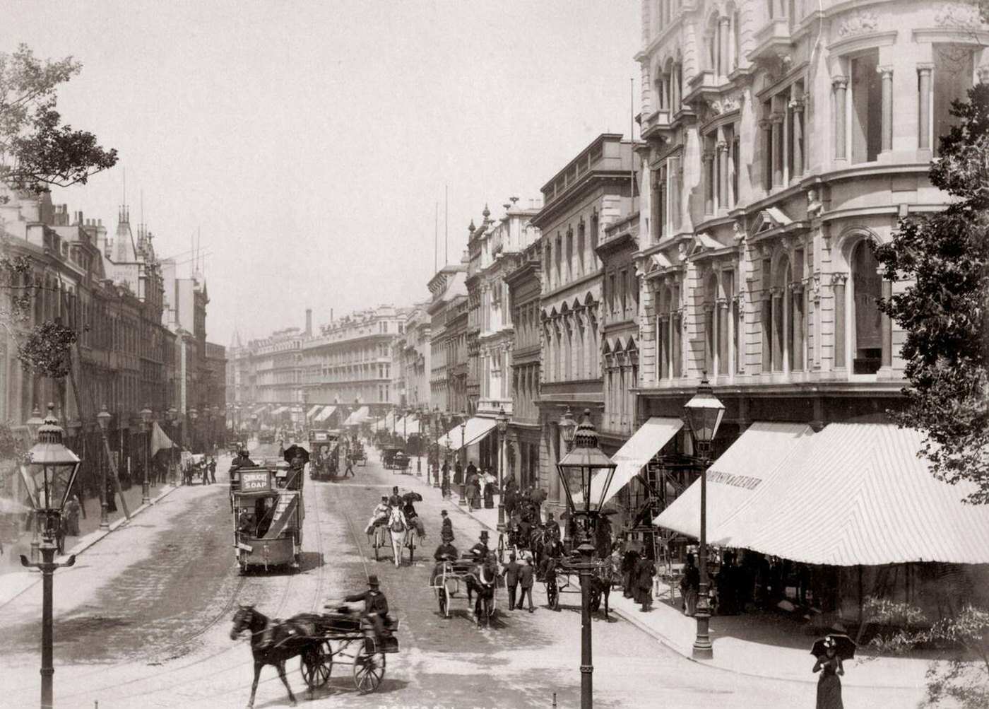 #34 Donegall Place, Belfast, Northern Ireland, 1890.