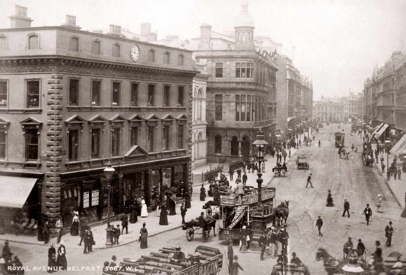 #36 Royal Avenue Belfast, Northern Ireland, 1890.