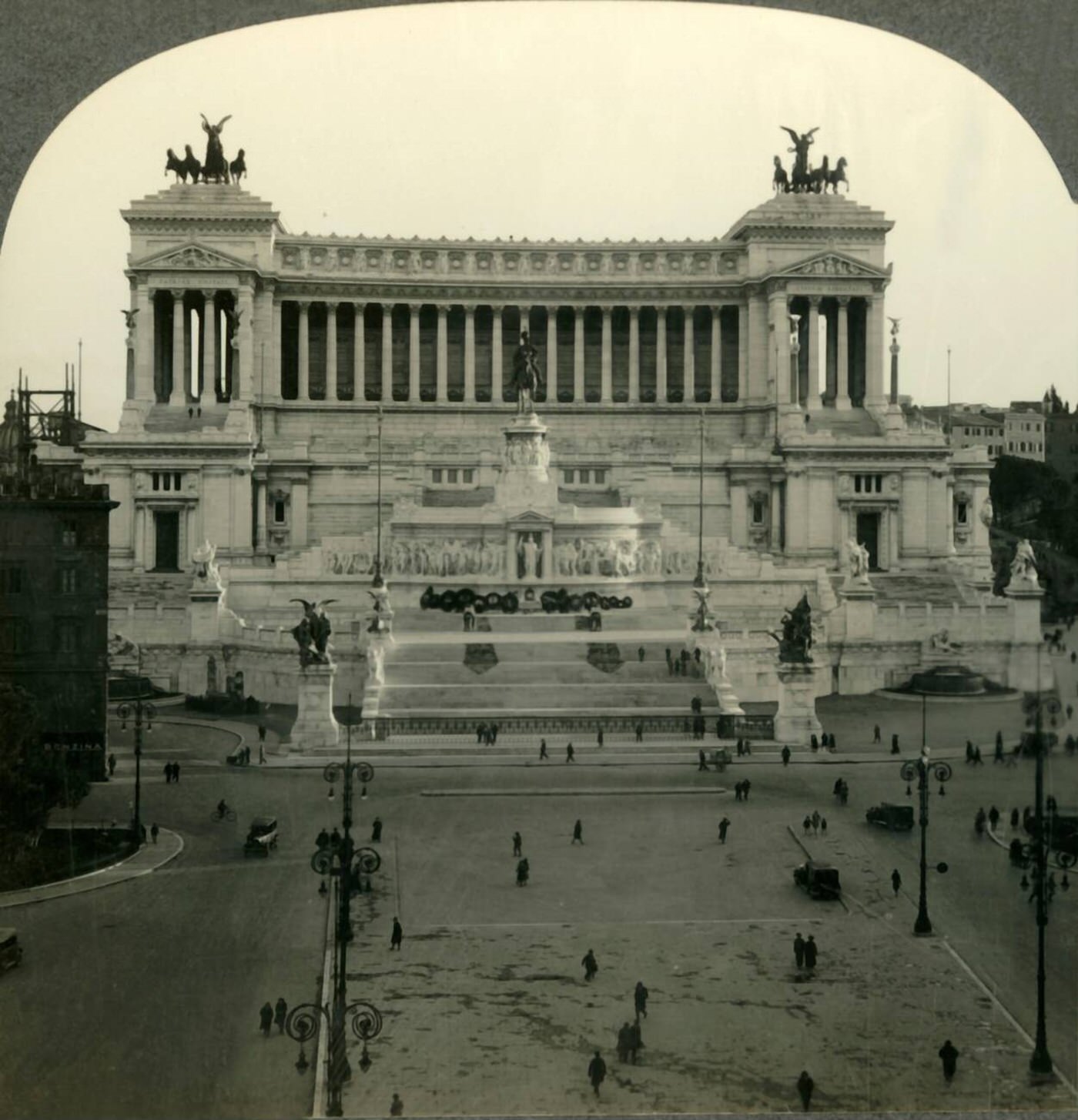 Victor Emmanuel Monuments, Rome’s Memorial to United Italy’s First King and to Her Unknown Soldier, 1930s.