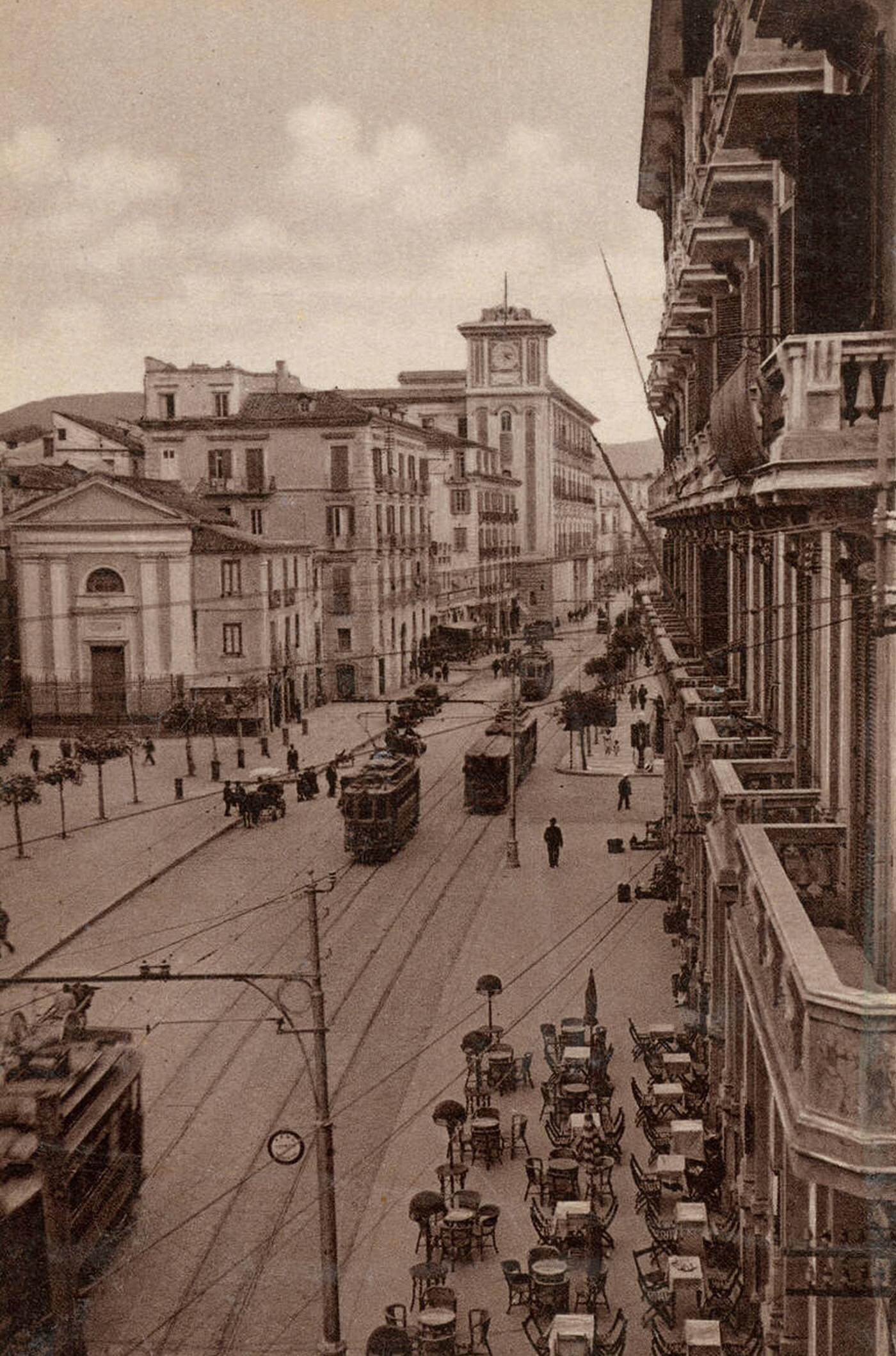 #56 Via Roma, Salerno, Italy, 1936.