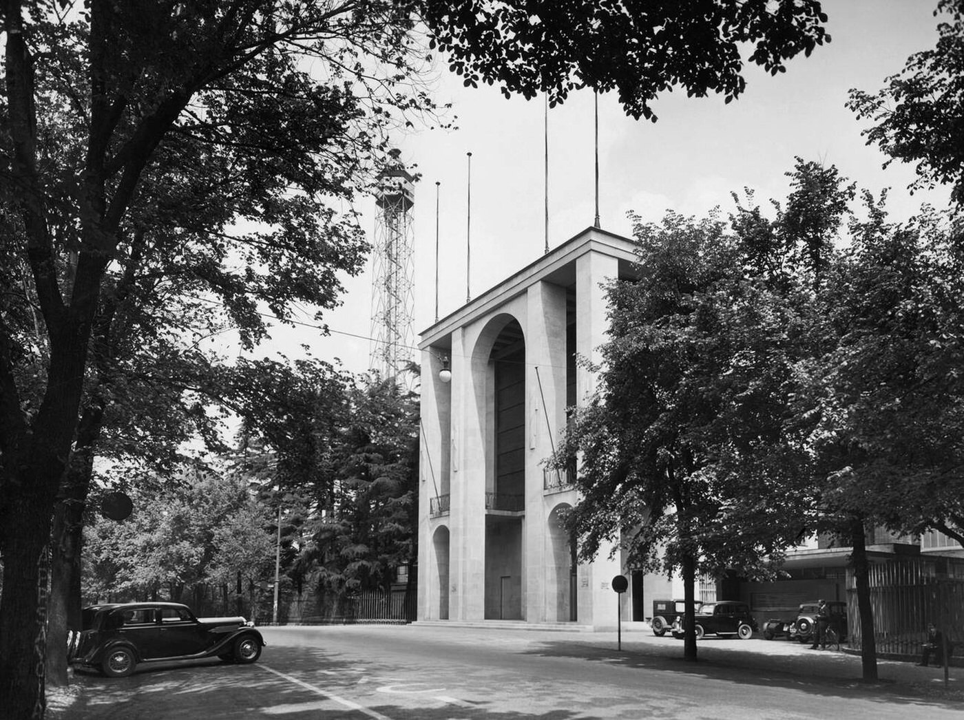 #85 Palazzo dell’Arte headquarters of the Milan Triennale, 1930s.