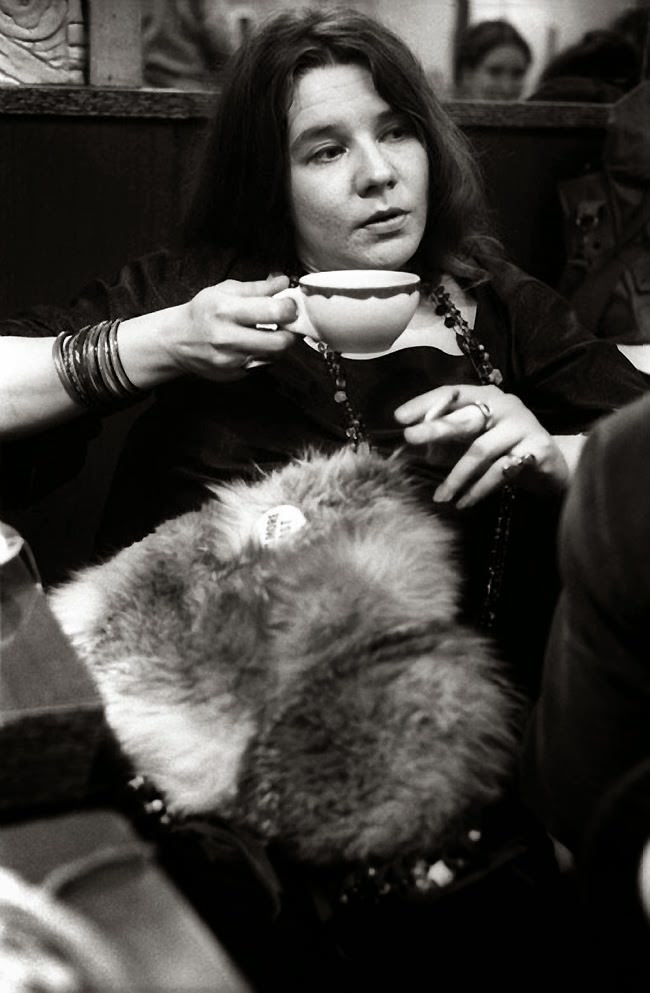 #9 Joplin at Ratner’s Restaurant after a Fillmore East Gig in New York City, 1968.