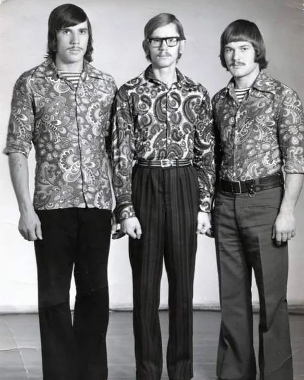 Soviet men’s fashion, 1970s.