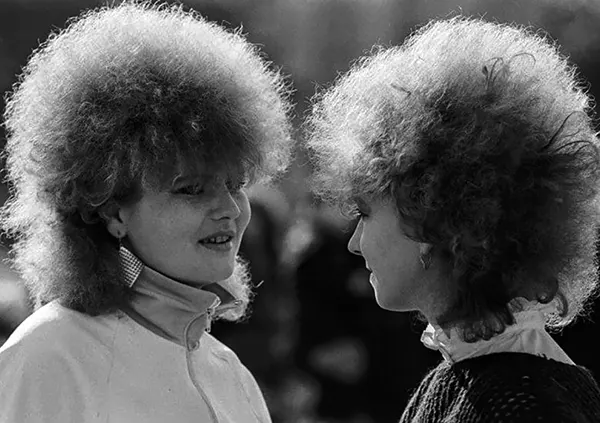 Soviet students, Minsk, 1986.