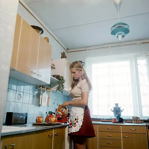 Soviet kitchen, 1975.