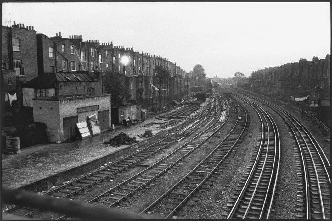 #19 Woolwich to Thamesmead railway line, East London.
