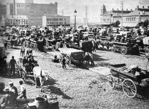 #33 Gansevoort Market Meatpacking District, 1890