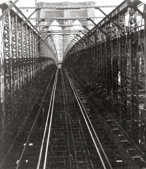 #43 Brooklyn Bridge Subway Tracks, 1897