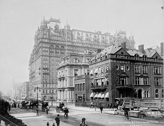 #52 Waldorf Astoria Original Site at 5th Ave and 35th Street, 1899