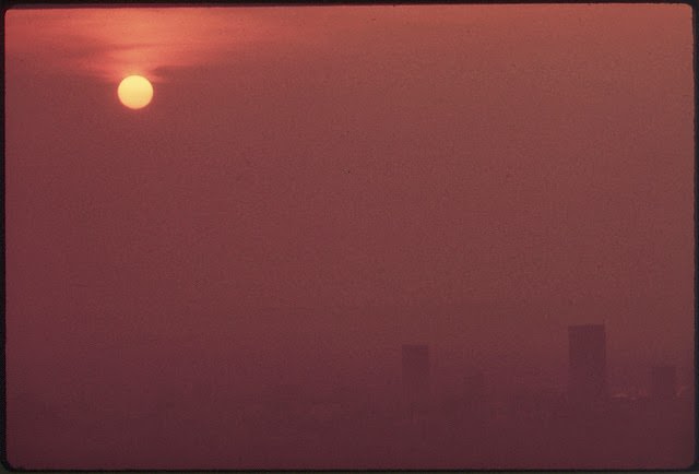 #22 Smog Lingers Over Louisville Skyline, September 1972