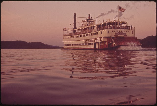 #24 Steamboat On The Ohio River, June 1972