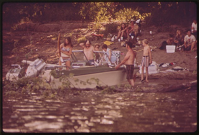 #38 Camping Along The Banks Of The Ohio River, September 1972