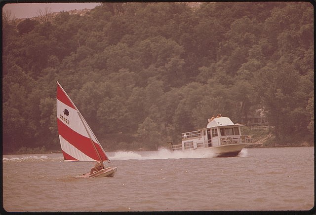 #40 Participant In The Louisville Sailing Club Spring Regatta, June 1972