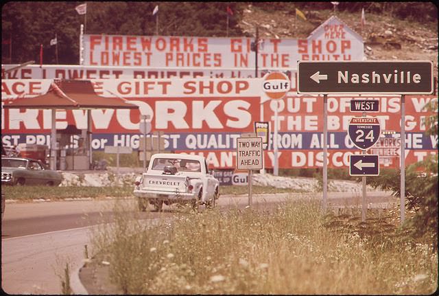 #6 Visual Pollution Along Interstate 24, September 1972