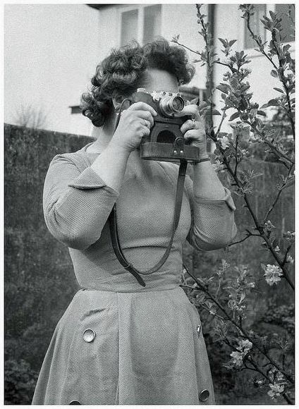 Lady with a Leica, somewhere in England.