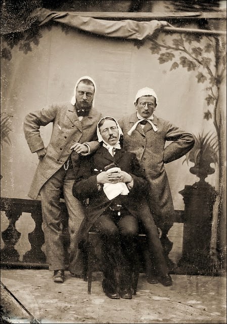 These men are probably German students, Germany, circa 1900/1910.