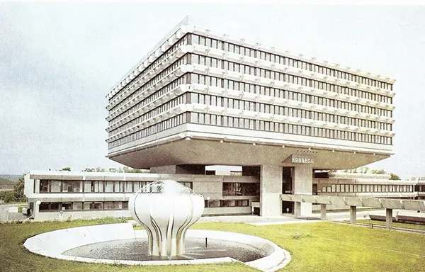 Koospol, Prague, Czech Republic, built between 1974–1977.