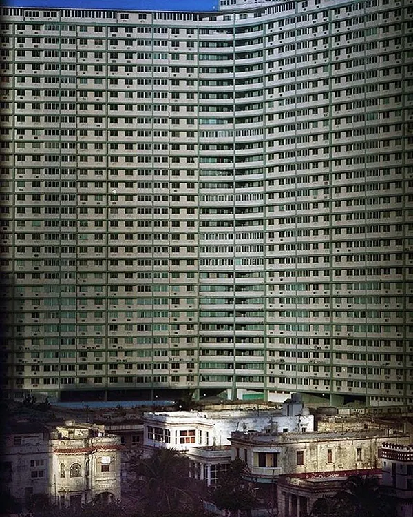 FOCSA Building, El Vedado, Havana, Cuba, built from 1954–1956.