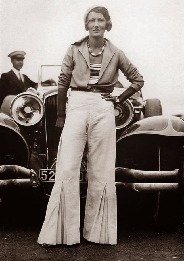 When Pants Went Glam: The Rise of Super High-Waist, Wide-Leg Trousers for Women in the 1930s Fashion