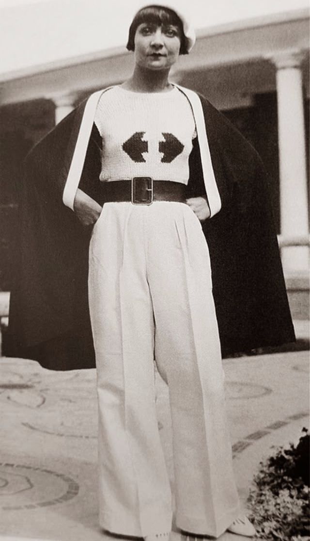 When Pants Went Glam: The Rise of Super High-Waist, Wide-Leg Trousers for Women in the 1930s Fashion