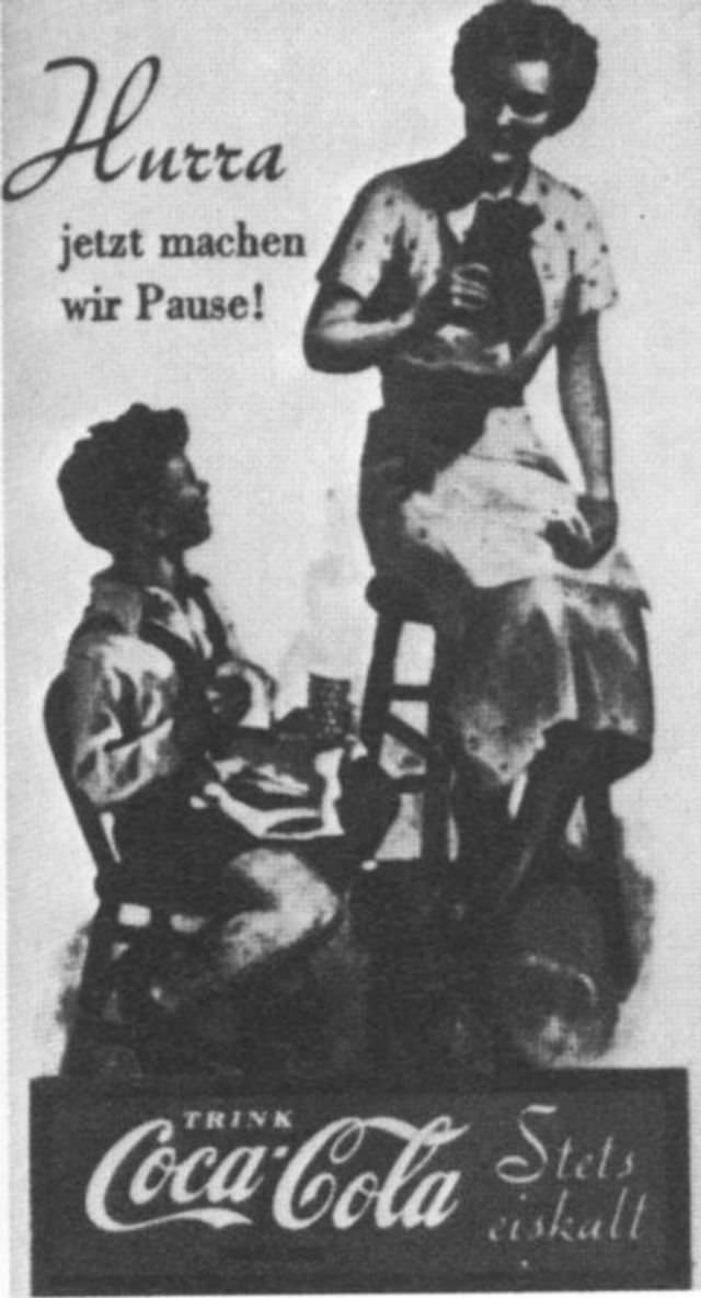Red, White, and Reich: Vintage Coca-Cola Advertisements Under the Nazis Vintage Ads