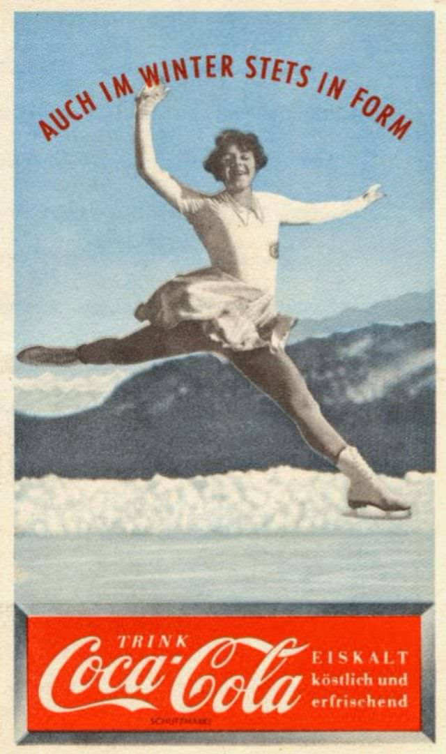 Coca-Cola ad, Nazi Germany, 1936.