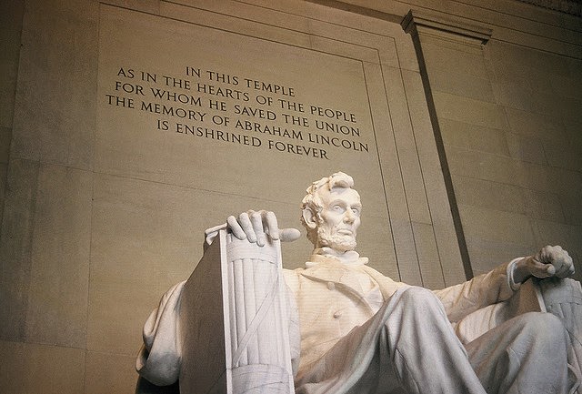 Lincoln Statue, Lincoln Memorial.